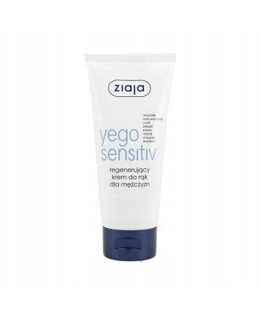 Ziaja Yego Sensitive Regenerating Hand Cream For Men 75ml