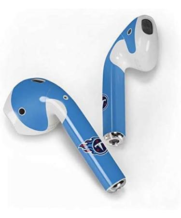 NFL Tennessee Titans AirPods Decal - Officially Licensed Audio Skin for Apple AirPods with Wireless Charging Case - Buy Online on SooperMarket.com