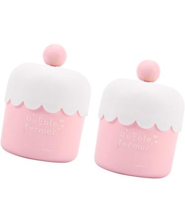 6pcs Makeup Cups Soap Whip Bubbling Foaming Tool Facial Making Using Device Maker Foamer Bottles Bathroom Foam Former Bubble Manual Dispenser Travel Pink Cup Empty Chic - Buy Online on SooperMarket.com