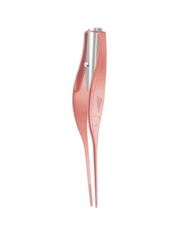 Zhong Ear Cleaner LED Flashlight Earpick Wax Removal Tweezer Luminous Kids Stainless Steel Tweezer Remover