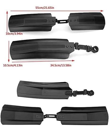 26 inch Bike Mudguard Set - Front & Rear Mud Guards Kit for Road, Mountain, Fat Tire Bikes - Quick Release Fenders for Outdoor Cycling - Buy Online on SooperMarket.com
