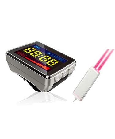 COZING Laser Wrist Watch 650nm Low Level Laser Therapy Device Treatment Mouth/Tongue Skin Ulcer Reduce The High Cholesterol High Blood Fat High Blood Sugar
