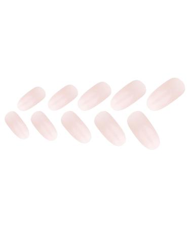24 Pcs Sunjasmine Almond Fake Nails with Nail Glue - Pink White Gradient Designs | Acrylic Glue On Nails for Women - Buy Online on SooperMarket.com