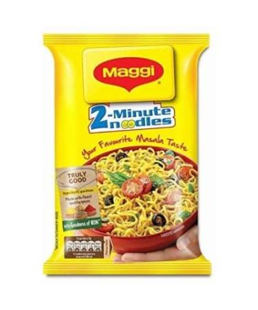 Maggi 2-Minute Masala Spicy Noodles | Instant Noodles | Suitable For Vegetarians | Delicious Masala Flavour | (Pack of 40)