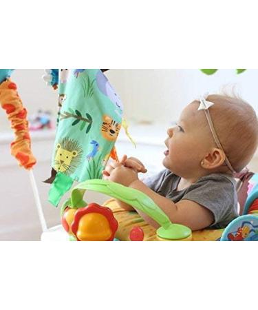 Baby Jack & Co Jungle Lovey Tag Toy for Babies - Crinkle Toy for Baby - Soft & Safe - Learn Shapes & Colors - BPA Free - Buy Online on SooperMarket.com