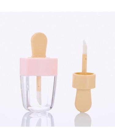 10 Empty Pink Lip Gloss Tubes - Refillable Mini Containers for DIY Lip Gloss Balms & Cosmetics - Buy Online on SooperMarket.com