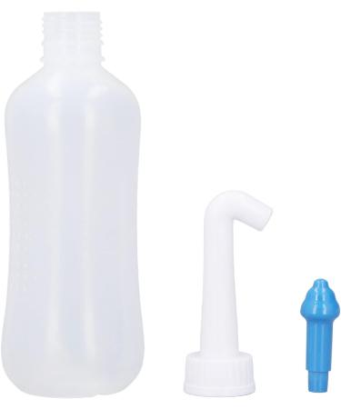 300Ml Nasal Rinse Bottle Cleaner Adult Sinus Rinse Nasal Sanitizer Kids Bottle Drinking Household for Sinusitis Toilet Cleaners (Blue Nose with Five Holes) - Buy Online on SooperMarket.com