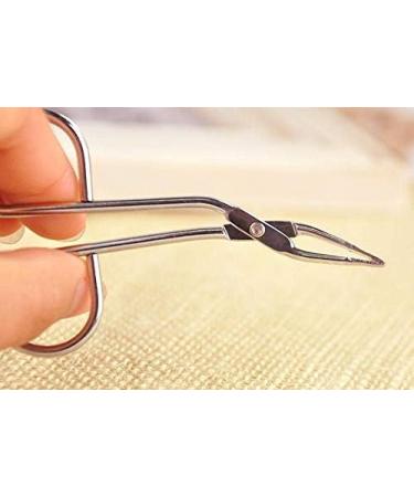 Stainless Steel Eyebrow Scissor & Tweezer Set for Precision Hair Removal - Ideal for Women & Men - Buy Online on SooperMarket.com