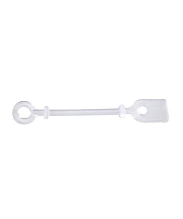 Comair 3011648 Bands Silicone Pack of 50 Round / Short with Spacer Ring 6.6 cm Round/short