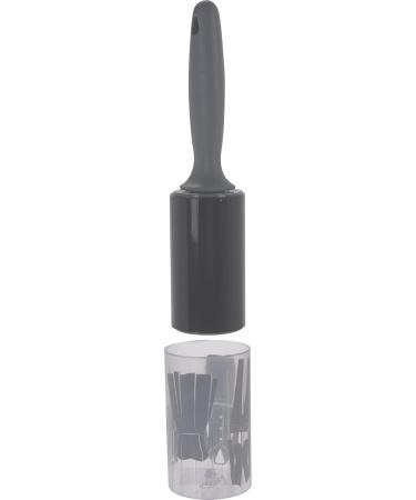 Reusable Washable Lint Roller - Permanent Clothes Roll (6.5 x 24 x 6.5 cm) - Black/Grey | Eco-Friendly Solution for Pet Hair & Dust Removal - Buy Online on SooperMarket.com