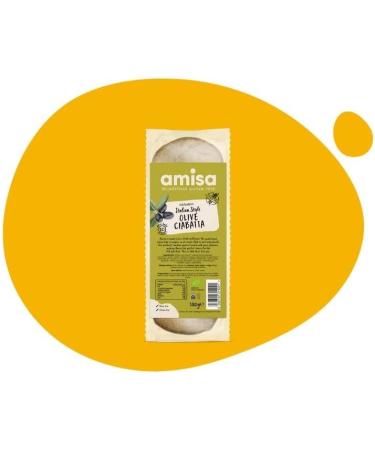 Amisa Olive Ciabatta Baguette 180g - Buy Online on SooperMarket.com