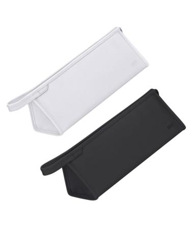 PLAFOPE 2pcs Hair Dryer Storage Bag Rollers Hair Curlers Travel Make up Bag Travel Hair Curler Holder Curls