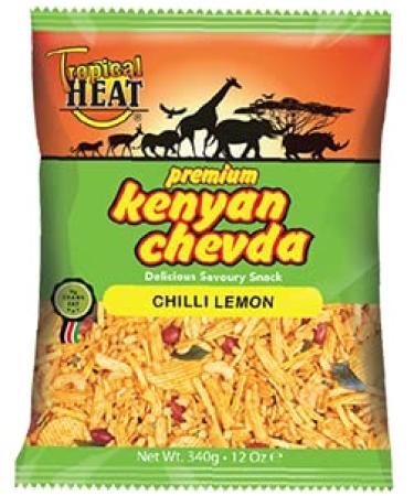 Tropical Heat Premium Kenyan Chevda - 5 x 340g - Chilli Lemon