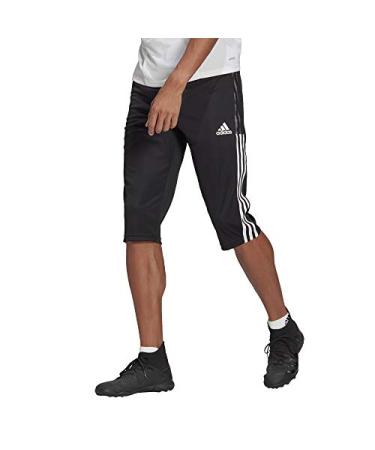 adidas Men's Tall Size Tiro 21 3/4 Pants Medium Black