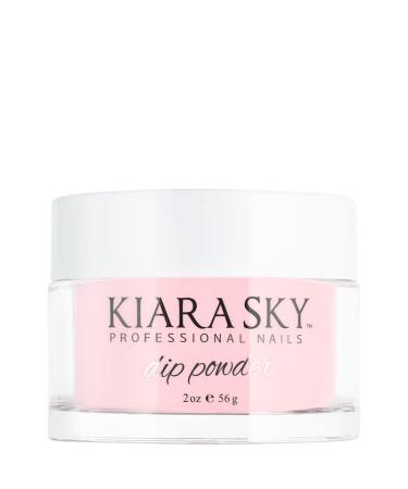 Kiara Sky Dip Powder Medium Pink 2oz | Long-Lasting & Lightweight Nail Dipping Powder - Buy Online on SooperMarket.com