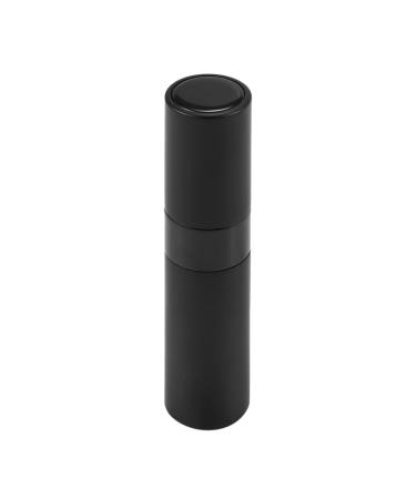 carrub 8 ml Portable Travel Mini Bottle Refillable Empty Perfume Atomizer - Black