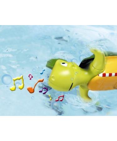 TOMY Toomies Swim & Sing Turtle Baby Bath Toy | Interactive Educational Toy with Music and Sounds | Water Play Toy for Boys & Girls 1-3 Years Old - Buy Online on SooperMarket.com