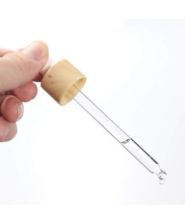 Milists 2 Empty 30ml Drip Bottles | Transparent Liquid & Lotion Dropper for Makeup Cosmetics Samples & Eye Fluid - Buy Online on SooperMarket.com