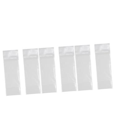 30 Sheets Grafting Eyelash Adhesive Strip Fake Eyelashes False Eyelashes Fake Lashes Lash Adhesive Holder Eyelash Ring Holder Adhesive Lash Glue Holder Lash Glue Base Sticker White Healeved