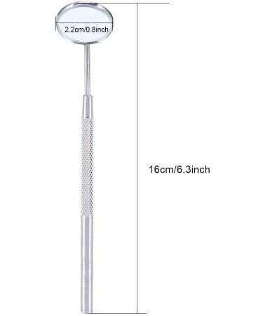 Stainless Steel Tooth & Mouth Mirror for Dentists | Eyelash Extension & Beauty Tool - Buy Online on SooperMarket.com