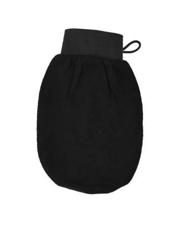 NOLITOY 2pcs Body Dead Skin Remover & Back Massager - Exfoliating Bath Scrubber Gloves for Shower & Spa - Black Bath Mitts for Smooth Skin - Buy Online on SooperMarket.com