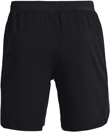 Under Armour Men's Launch Run 7-inch Shorts in Black/Reflective (Medium) - Buy Online on SooperMarket.com