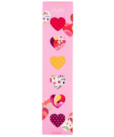Dolfin 18 chocolate mini bars "Love" - Belgian gourmet chocolate - gift for your loved ones 18 Love