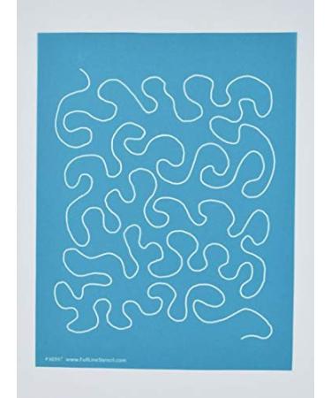 30397 Stipple Meander Stencil
