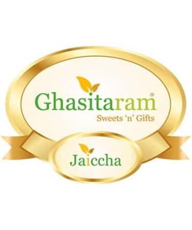 Jaiccha Ghasitaram Christmas Gifts Ghasitaram Hamper Box with Dryfruit Jars Ghasitaram Hamper Box with Dryfruit Jars Cap - Buy Online on SooperMarket.com
