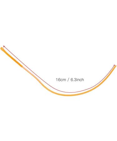 10Pcs Yellow 30LB 50LB Fly Fishing Line Loops Connector - Braided Tackle Accessories for Enhanced Fishing Performance - Buy Online on SooperMarket.com