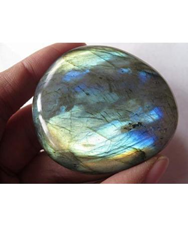 45g A Rare Natural Flash Labradorite Crystal Gem Stone Original Reiki JZIGTDEM