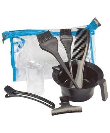 SIBEL Evolution 7-Piece Hairdresser Hair Dye Set - Black