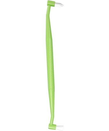 AWHAO Dual-Ended Pet Dental Brush for Cats and Dogs - Easy Clean Design Green - Buy Online on SooperMarket.com