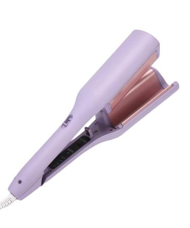 Rommantic French Egg Roll Curling Iron Egg Roll Hair Waving Iron Hair Curler Styling Tools Crimper Hair Iron Hair Waving Curling Wand US Purple