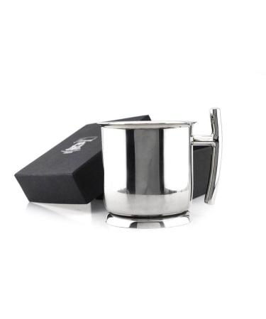 High-quality stainless steel shaving mug perfect for wet shaving break-proof & 100% rust-resistant new design