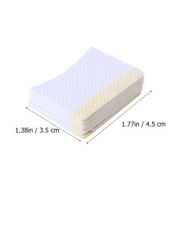 FOMIYES Eyelash Extension Glue Wipes - 160pcs Makeup Remover Cotton Pads for Professional Eyelash Care - Lint-Free Cleaning Tool - Buy Online on SooperMarket.com