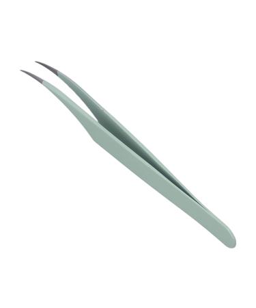 Eyelash extension tweezers stainless steel curved eyelash extension tweezers professional precision separators for false eyelashes for extensions