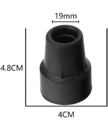 Extreme rubber moulets anti -slip tips from 19 mm mm replacement feet for 4 pieces to walk 4 pieces - Buy Online on SooperMarket.com