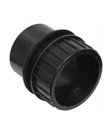 Xclear foil flange 75mm with black thread / tank feedthrough