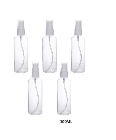 Eva Shop 5x Premium 100ml Perfume Atomizer Spray Bottles - Ideal for Fragrances Cosmetics & More - Buy Online on SooperMarket.com