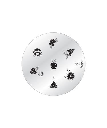 Konad stencil stamping stamping stencil M55