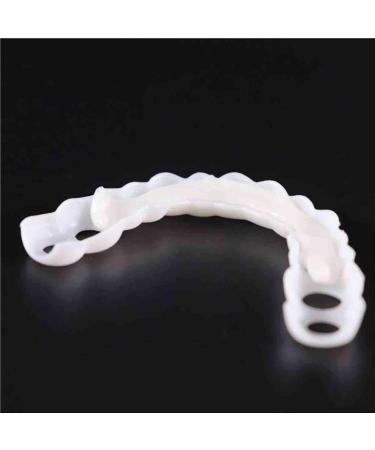 Buy Watsky Veneers: Instant Snap-On Dentures for Men & Women - Top & Bottom Silicone Prostheses 4PCs - Buy Online on SooperMarket.com