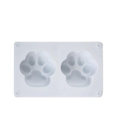 2 Holes 3D for Silicone Mold for Creative Cartoon for Soap Making Supplies Fondant Cake Decors Can Unique Silicone Molds for Making Wax Melts
