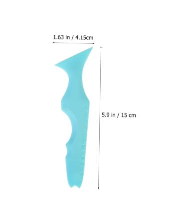 FRCOLOR Silicone Beauty Ruler - 2pcs Eyeliner Stencils & Eye Shadow Stickers | Perfect Makeup Tool for Flawless Eyeliner | International Shipping Available - Buy Online on SooperMarket.com