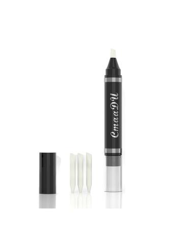 Eye Makeup Remover Pen, Makeup Remover Eraser Stick Corrector Stick Lipstick Eyeliner Eraser for Instant Touch Up Correction, Mascara Smudges Correction,Travel-Friendly Makeup Removing Pen With 3 Replacement Heads
