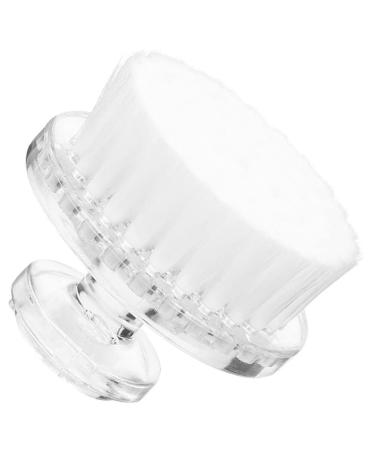 Beavorty Cleansing Brush Face Brush Face Exfoliator Tool Face Wash Brush Face Scrubber Brush Face Massager Facial Tools Cleansing Powder White Pp Miss Skin Care Products Handheld
