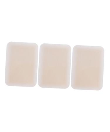 Gogogmee 3pcs Concealer Water Proof Tape Silicone Patches Scar Cover up Tape Tattoos Concealing Tape Gel Face 14X10X0.2CM Khaki