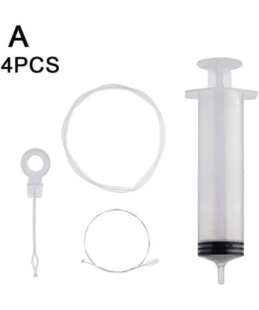 Refrigerator Drain Clean Brush Wash Brush Suction Syringe Hose Fridge Cleaner Dredge Tool Stick Drain Kit 1.5m Fridge Hole White 6pcs - Buy Online on SooperMarket.com