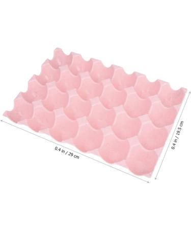 Mikikit Fridge Egg Holder 2pcs Egg Container Egg Holder for Fridge Eggs Deviled Egg Plates Refrigerator Egg Holder Thicken - Buy Online on SooperMarket.com