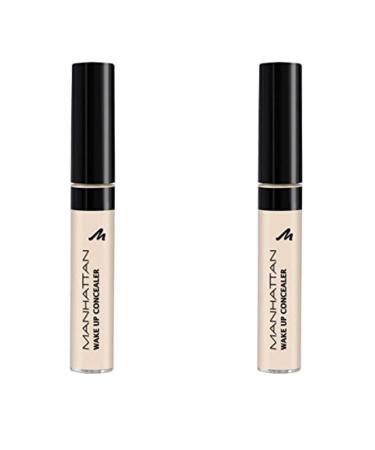 Manhattan Wake up Concealer 01 Naturelle Pack of 3 (3 x 1.7 ml) (Pack of 2) Pack of 3 (3 x 1.7 ml) (Pack of 2) 01 turelle